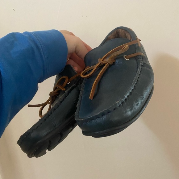 MARC JOSEPH NEW YORK ROCKEFELLER GENUINE SHEARLING LINED DRIVING SHOE SIZE 7 - Picture 10 of 12